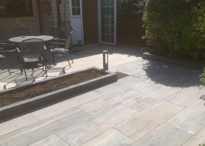 After garden and landscaping patio and paving installation cotswolds