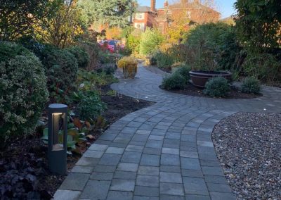 Garden paving and pathway installation and landscaping cotswolds